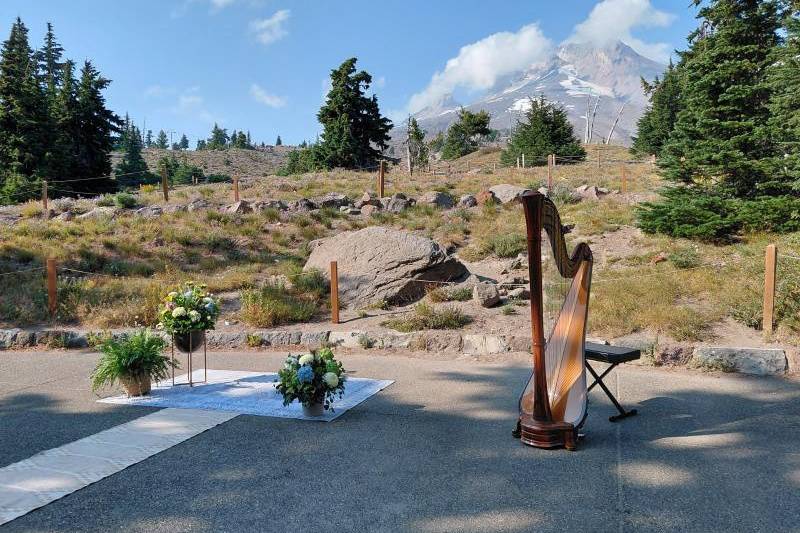 Mt. Hood from Timberline Lodge