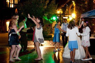 Wedding dance floor