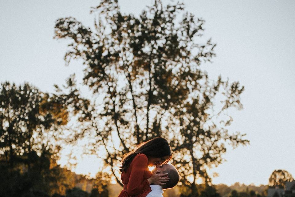 Golden Hour Engagement