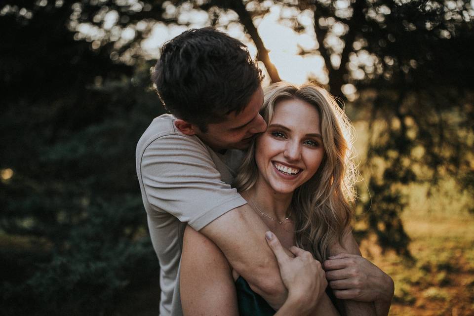 Golden Hour Engagement