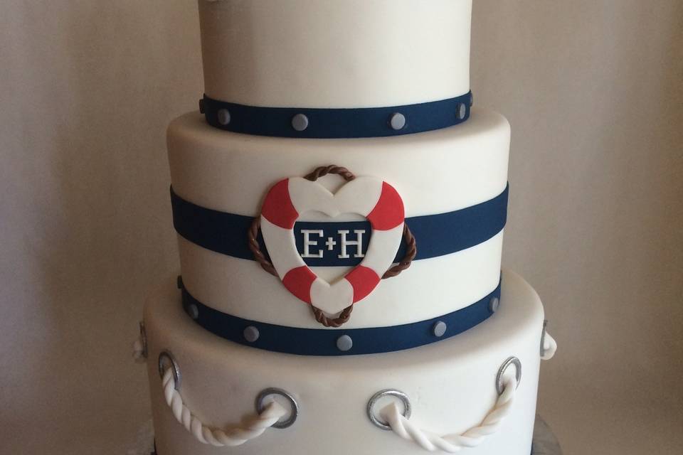 Sailor theme cake