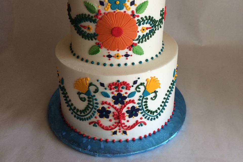 Designed cake