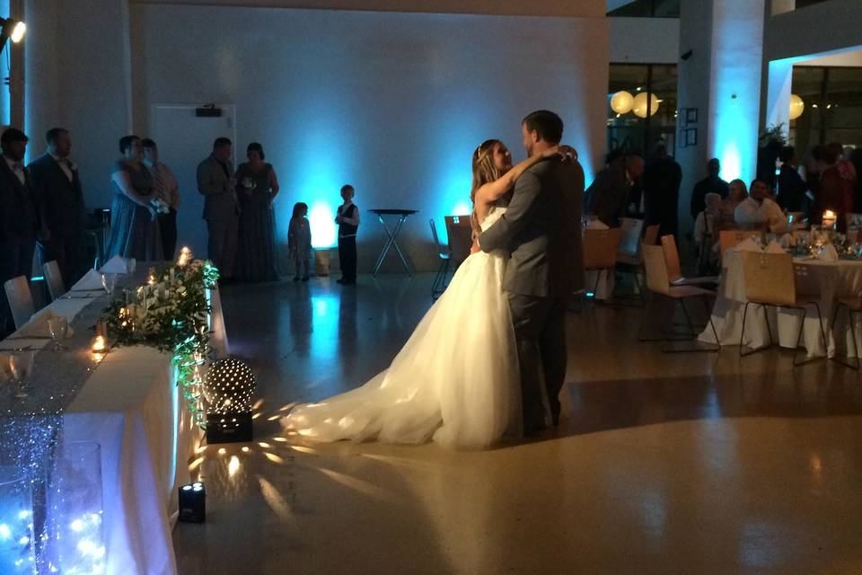 Couple dancing