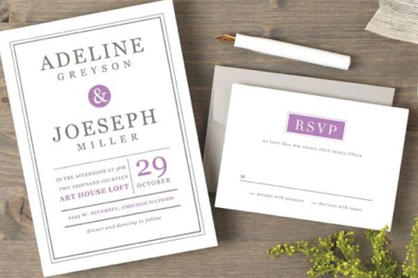 Swell & Grand Printable Invitation Templates