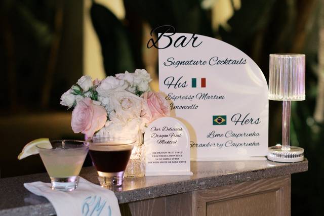 Drinks Menu