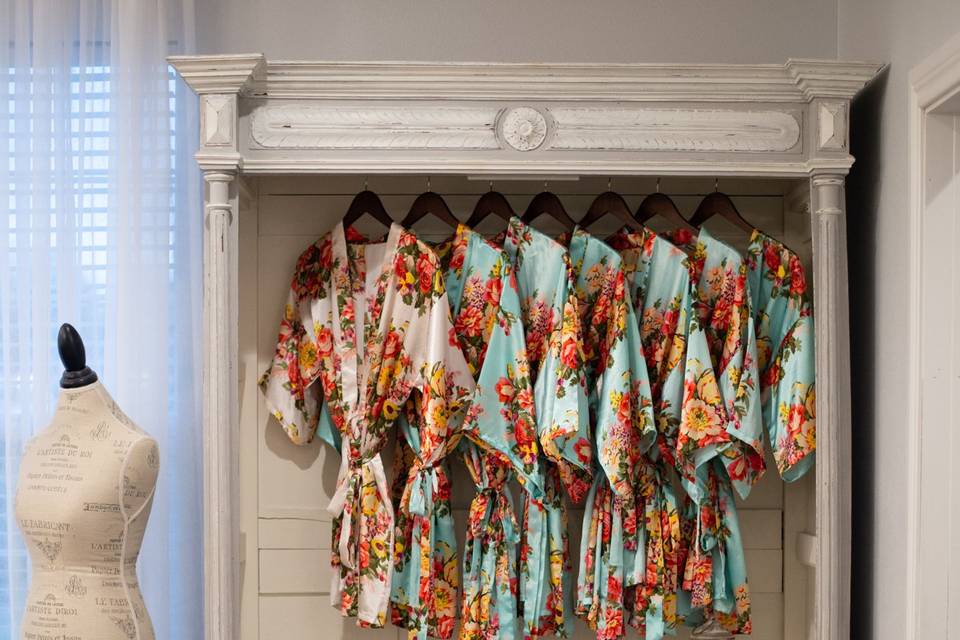 Bridal Party Silk Robes