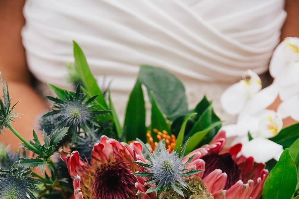Unique, Tropical Bouquet