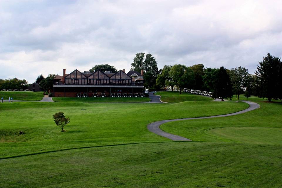 Back view of Banquet Hall