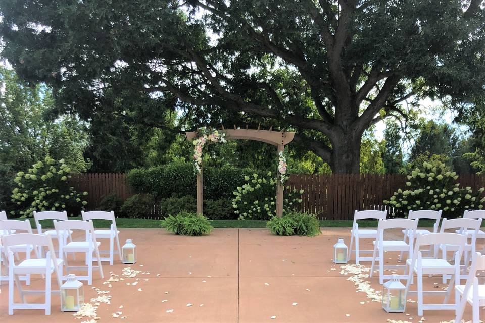 Ceremony site