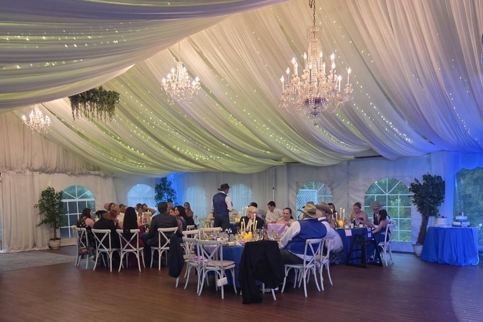 120 person wedding