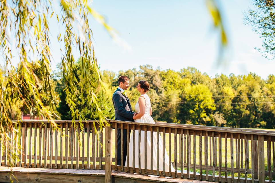 Virginia Barn Wedding at Adams International School