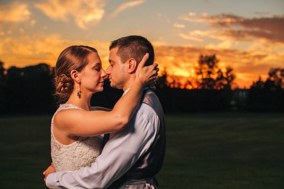 Virginia Barn Wedding at Adams International School