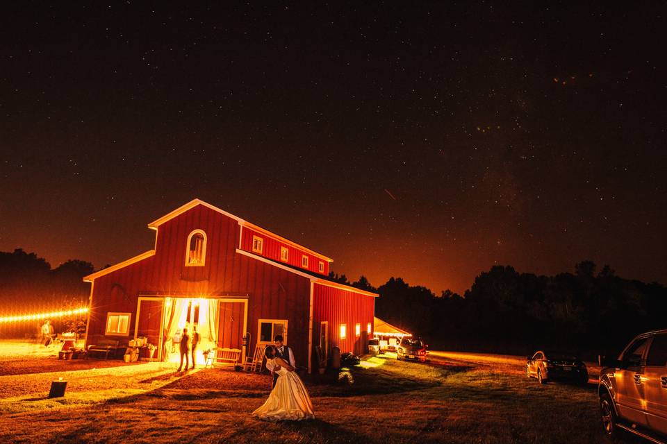 Virginia Barn Wedding at Adams International School