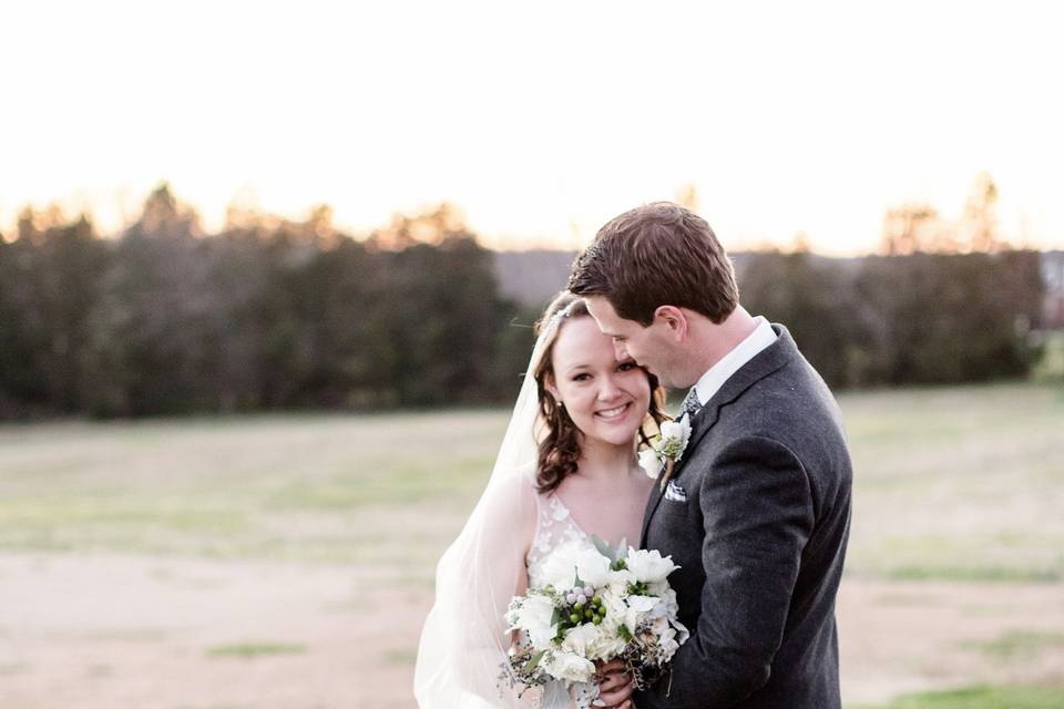 Virginia Barn Wedding at Adams International School