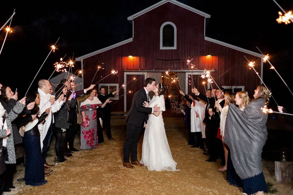 Virginia Barn Wedding at Adams International School