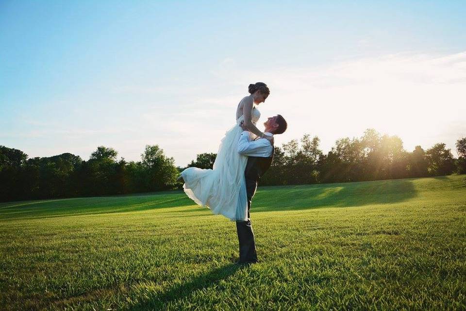 Virginia Barn Wedding at Adams International School