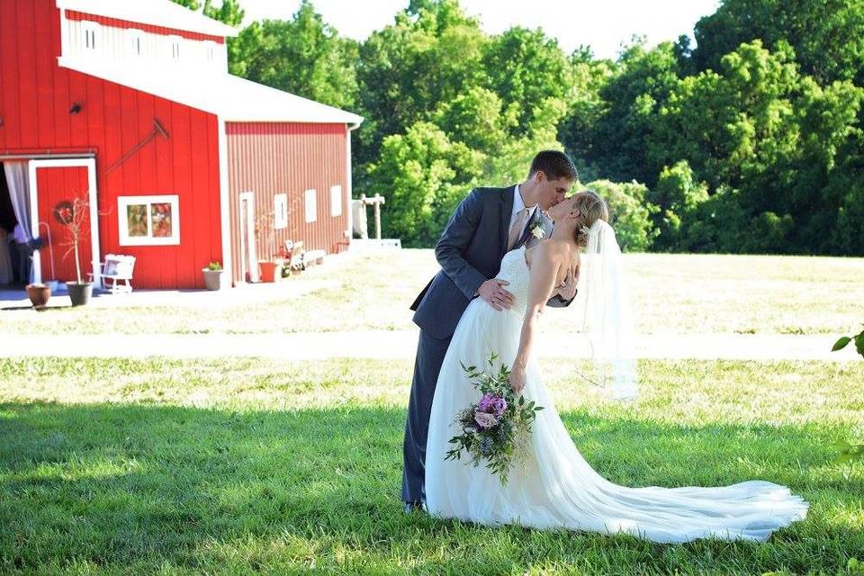 Virginia Barn Wedding at Adams International School