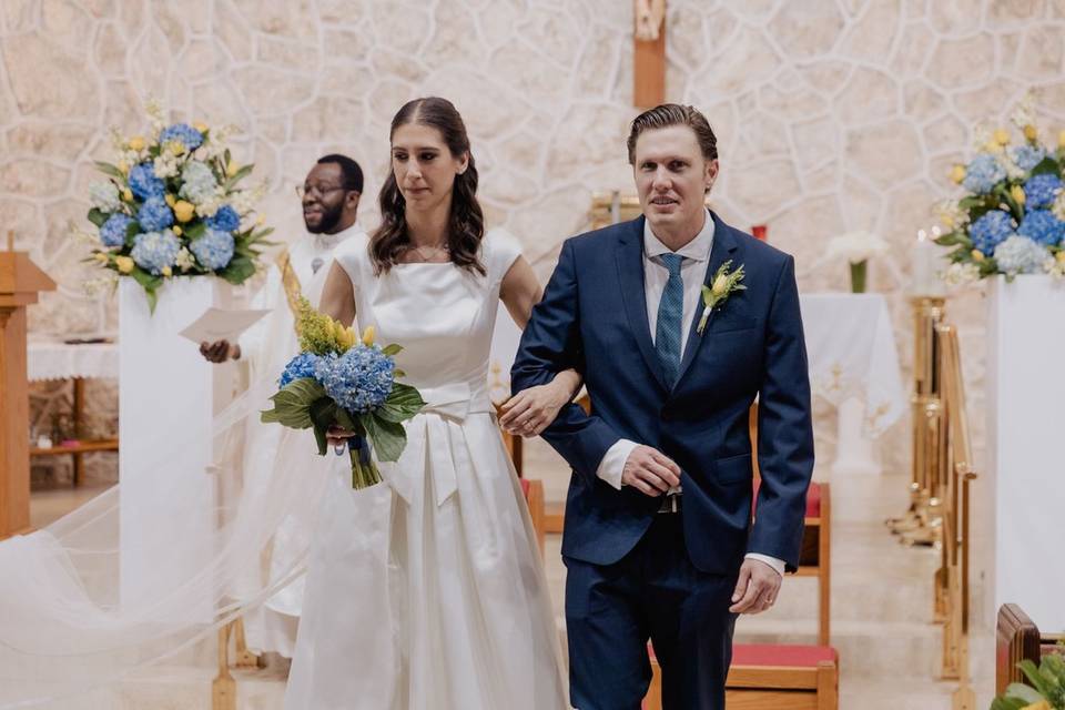 Ceremony in church