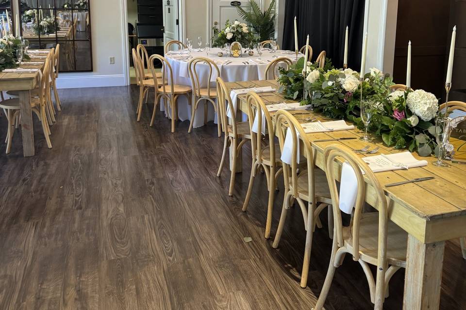 Wedding reception