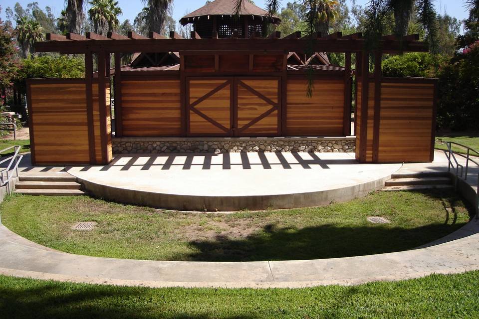 Our Outdoor Amphitheater