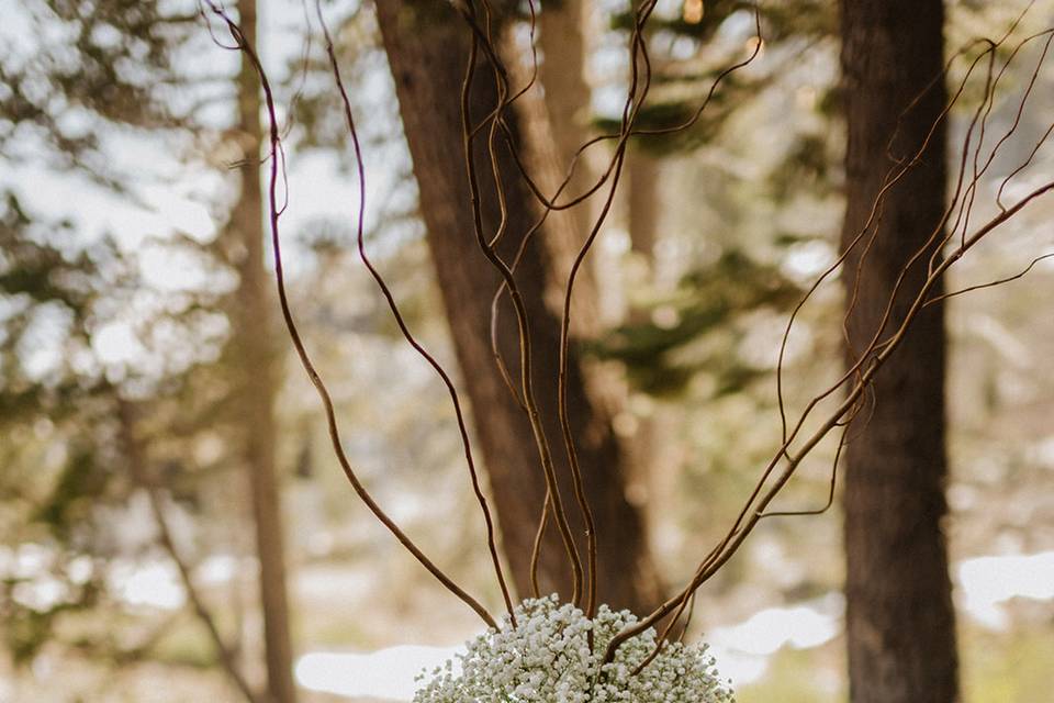 Dinner Table Baby's Breath
