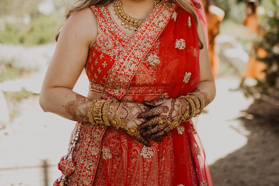 Smiling Bride