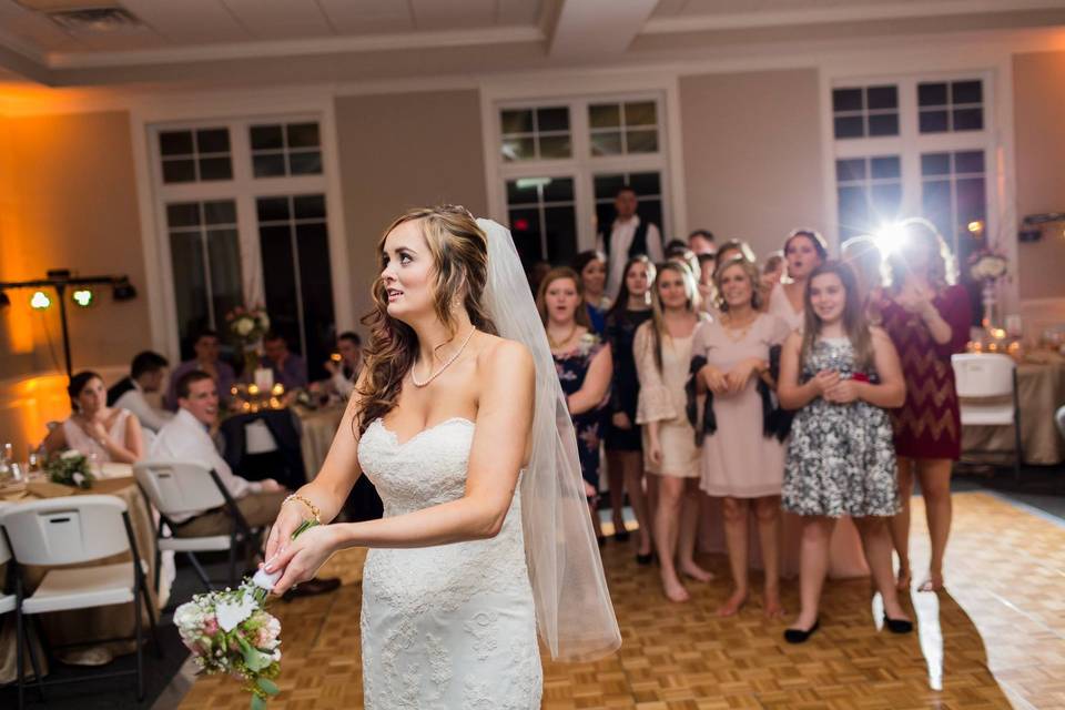 Bouquet toast