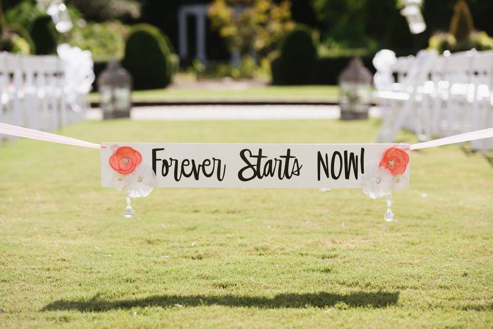 Wedding banner