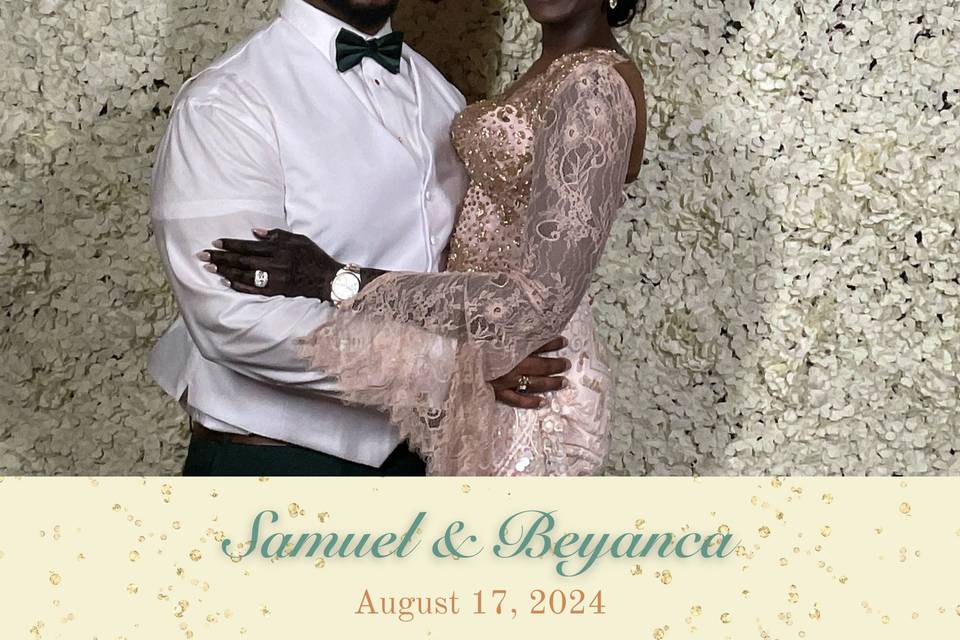 Sam and Beyanca - Photo Booth