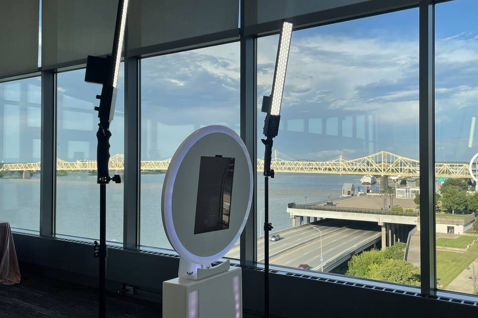 Photo Booth setup @ Ali Center