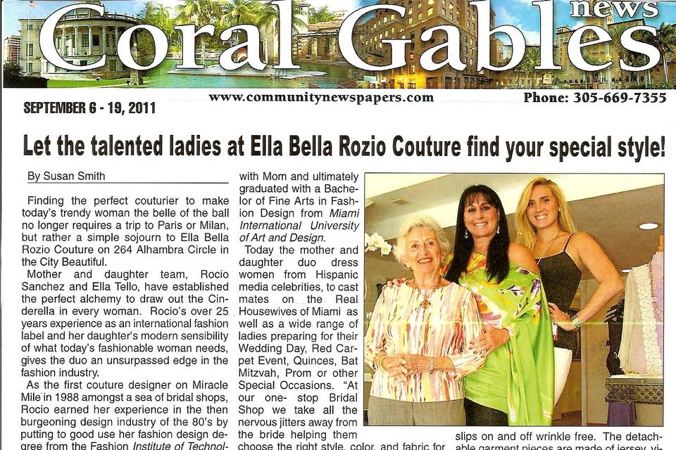 Ella Bella RoZio Couture