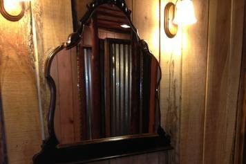 Ladies Powder Room in The Barn