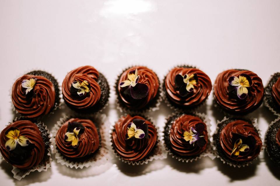 Chocolate Buttermilk Cupcakes