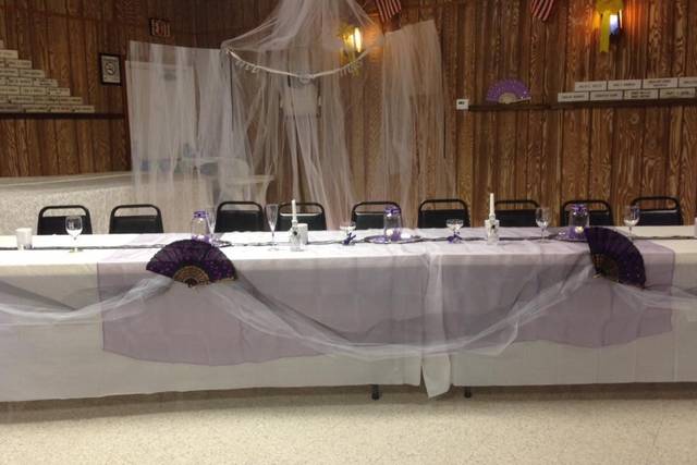 Head table