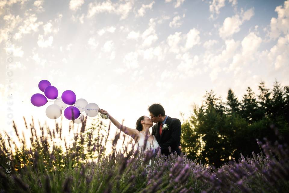 Woodinville Lavender Wedding