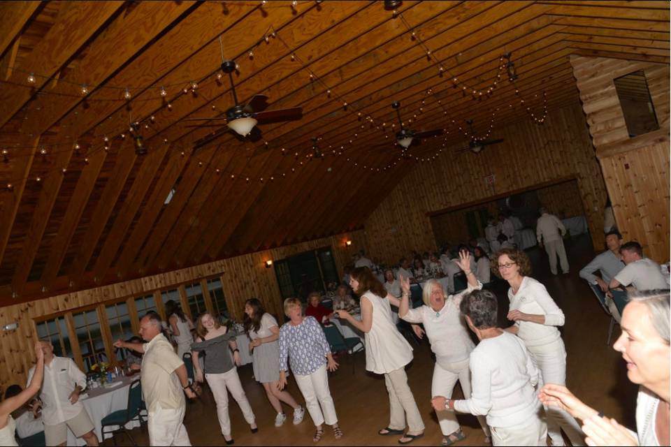 Reception dance floor