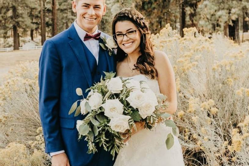 Bride and groom