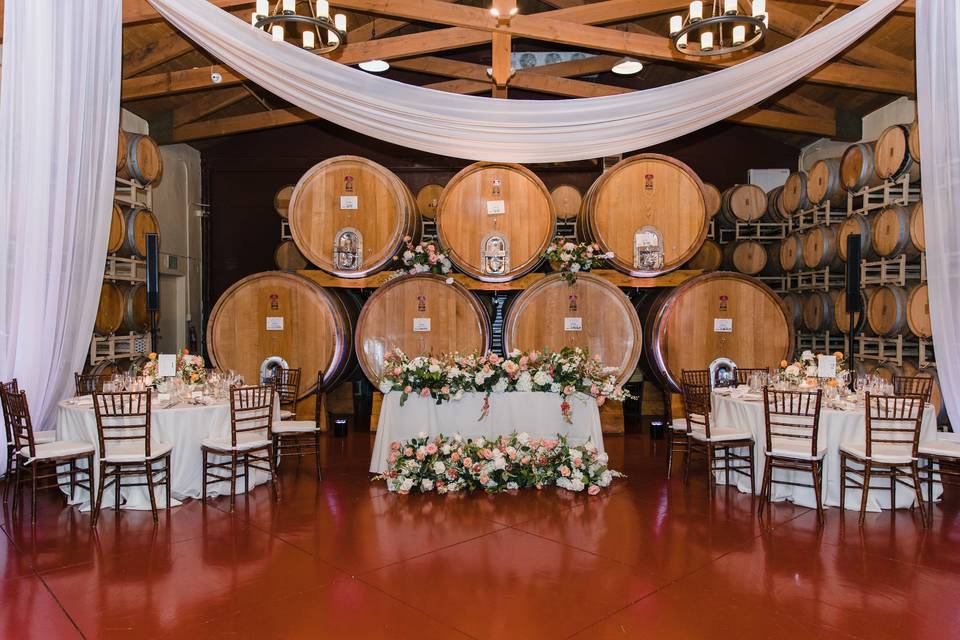 Barrel room