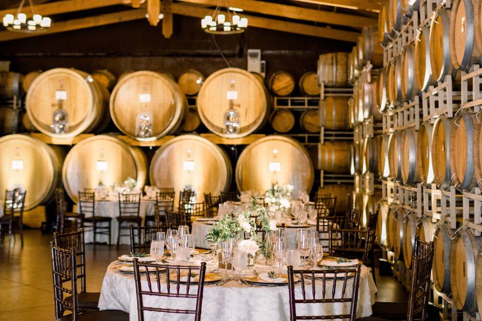 Floral centerpieces - Ponte Winery & Vineyard Inn