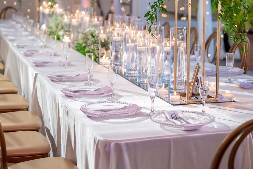 Greenery style arrangements