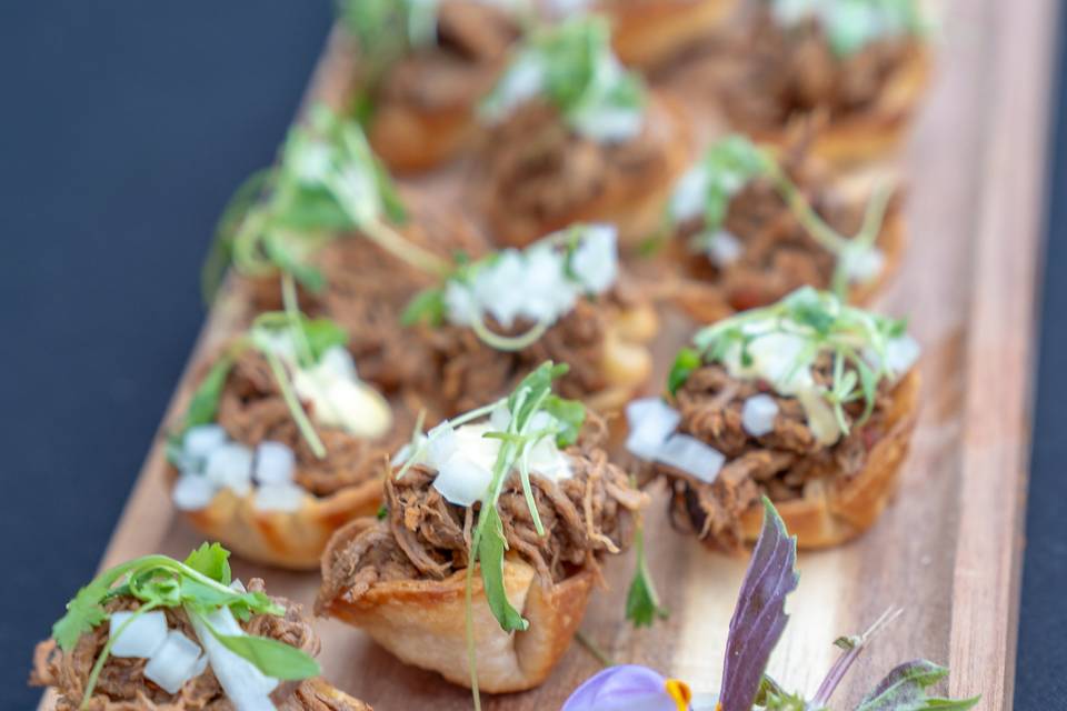 Barbacoa Tortilla Cup
