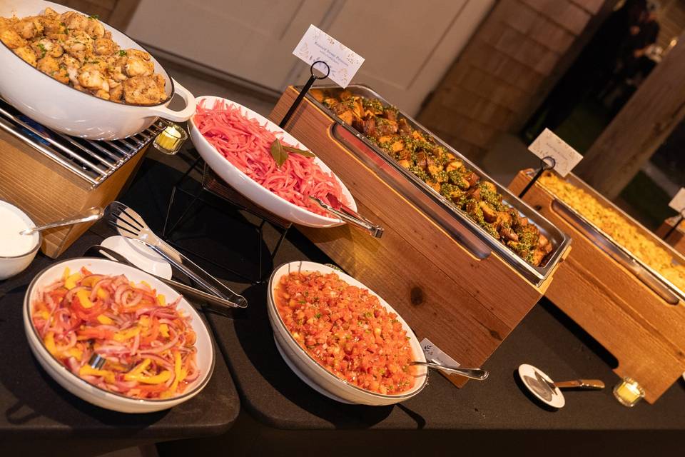 Yukon Gold Potatoes Buffet