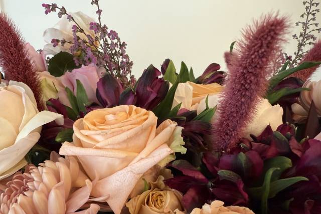Wedding flowered