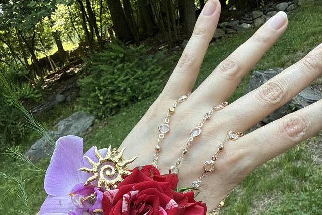 Corsage with Jewerly