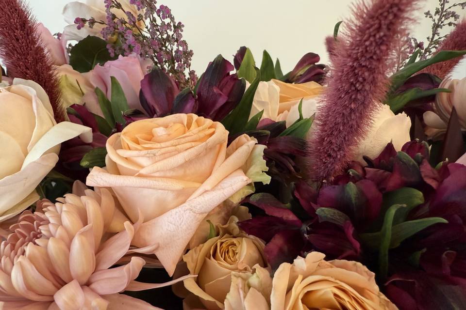 Wedding flowered