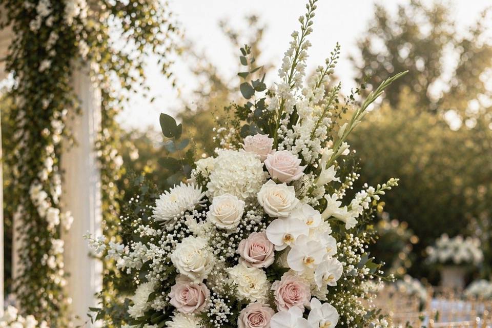 Welcoming flowers