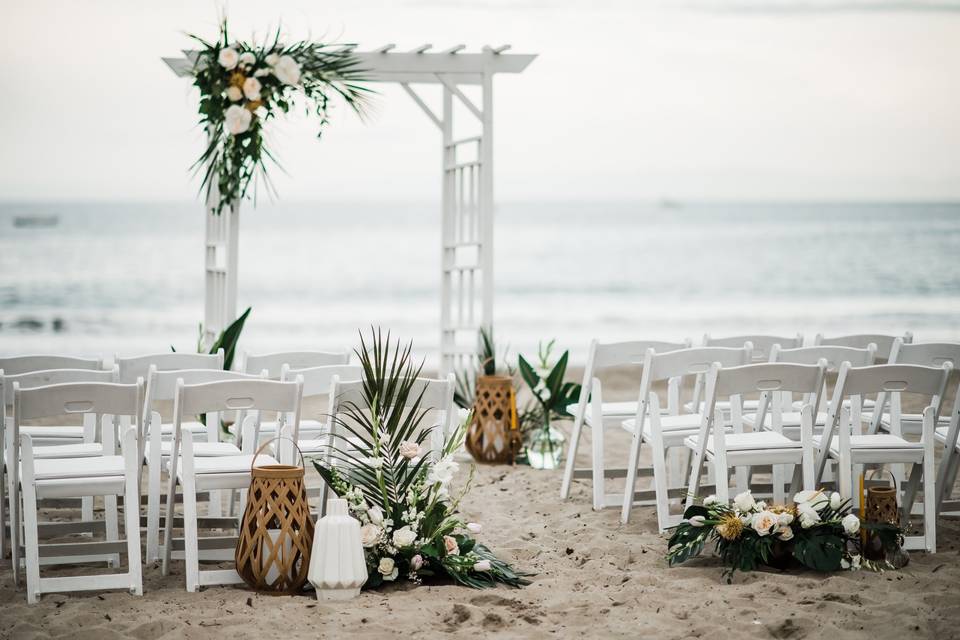 Santa Barbara Beach Wedding