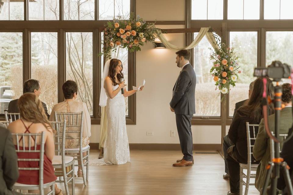 Spring Wedding Ceremony