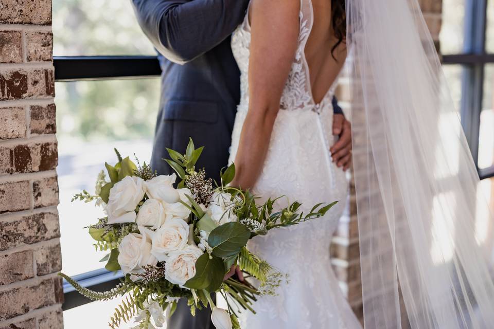 Wedding bouquet - white