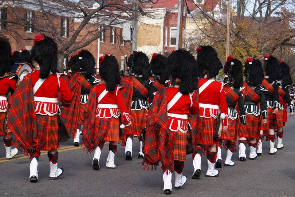 The Annual Scottish Walk is an Alexandria tradition!